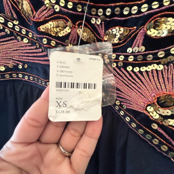 Free People Hearts Aflame Top Size Extra Small New. - Picture 8 of 9